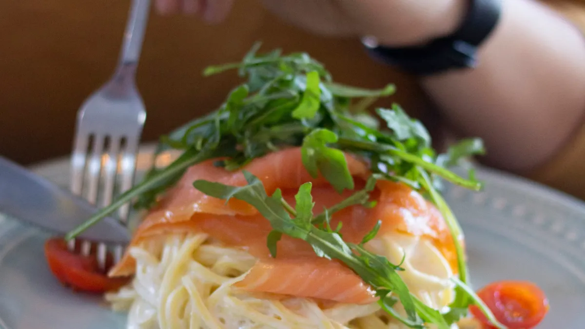 Keto Smoked Salmon Summer Salad