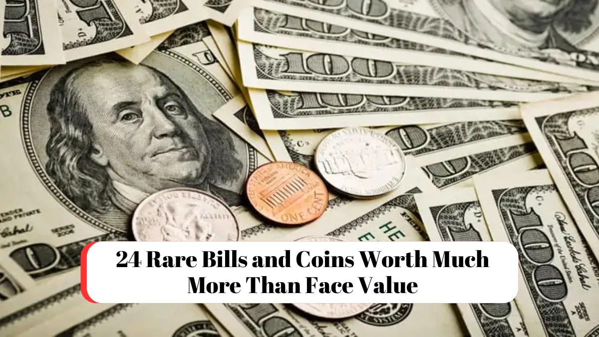 24 Rare Bills and Coins Worth Much More Than Face Value