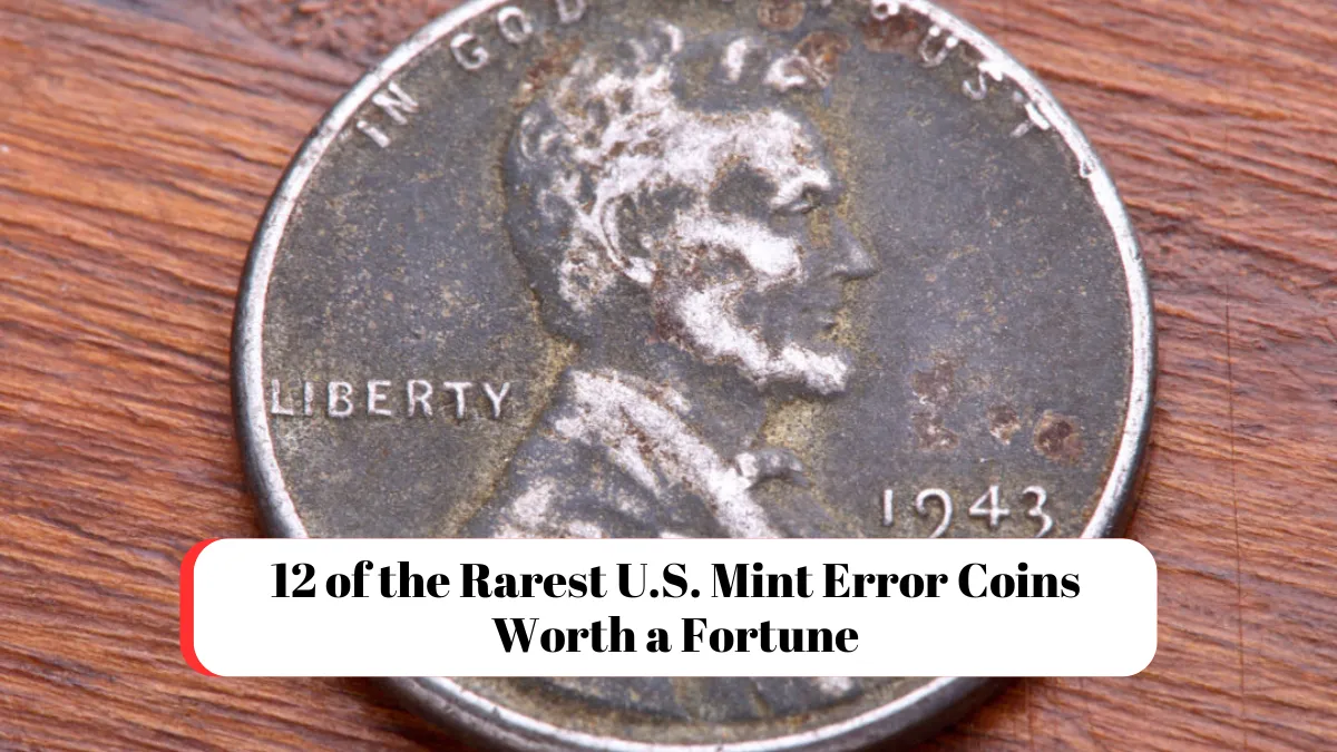 12 of the Rarest U.S. Mint Error Coins Worth a Fortune