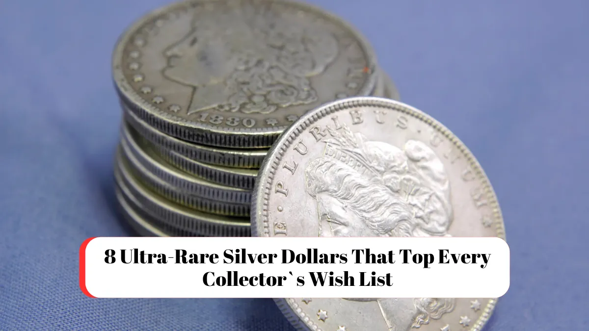 8 Ultra-Rare Silver Dollars That Top Every Collector`s Wish List